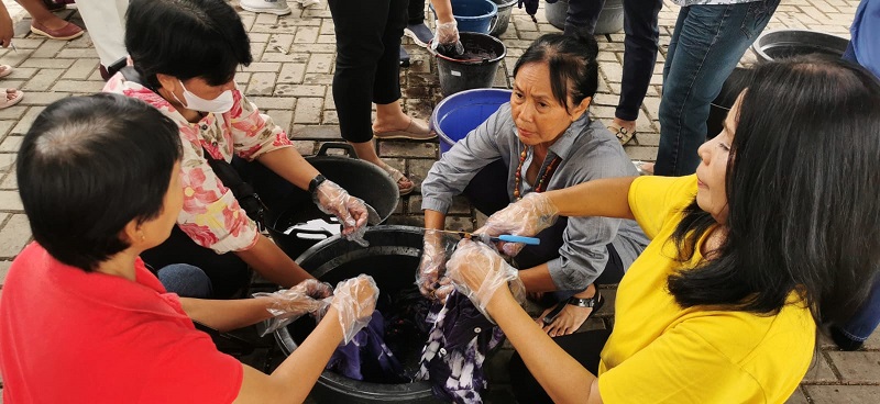 Proses pewarnaan sibori2PAKAI